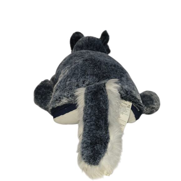 Zoobies‎ Pets Wyatt Wolf Plush with Blanket 25x16  Nap Travel 2010 - Picture 4 of 16
